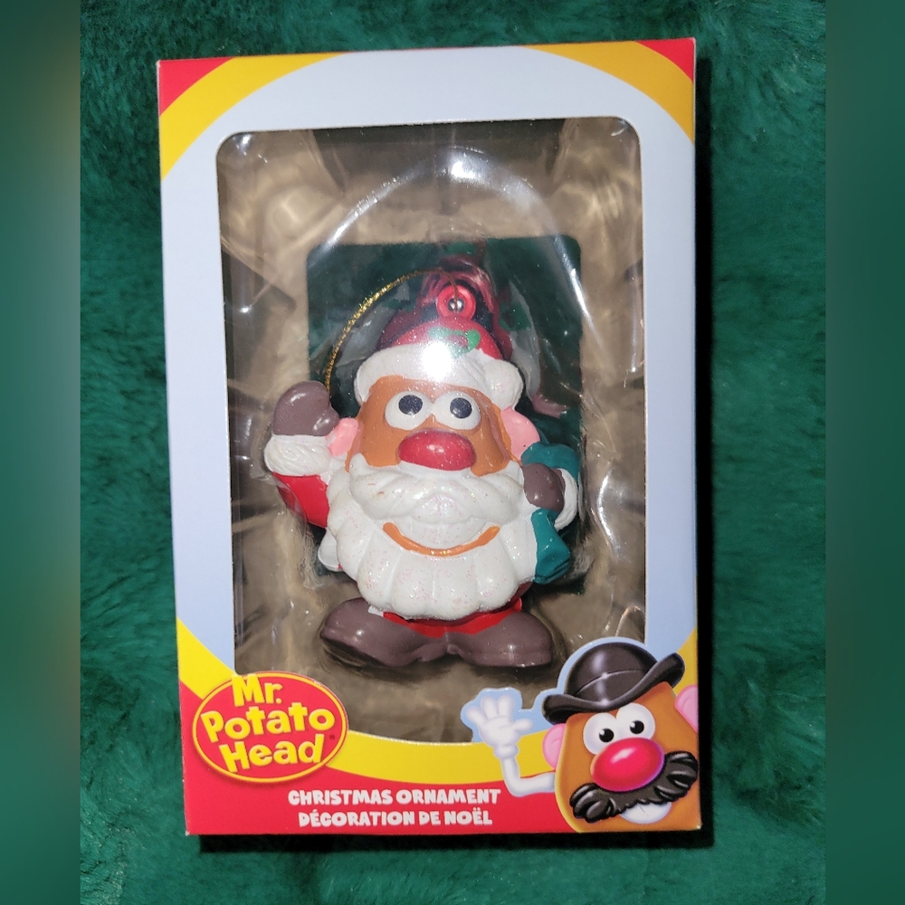 🆕️ Kurt S Adler Mr. Potato Head as Santa Christmas Tree Holiday Ornament 🎅